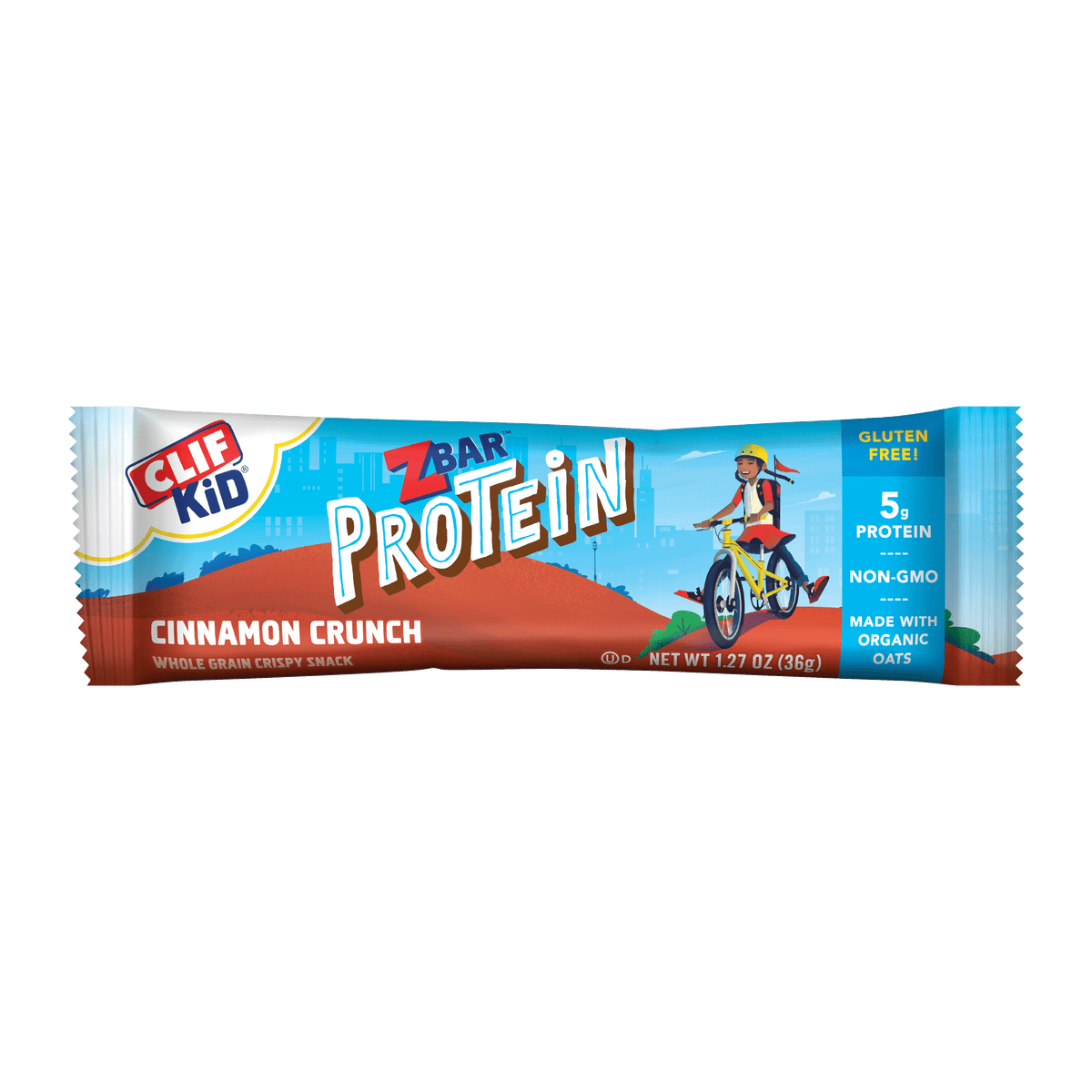 Cinnamon Crunch Protein CLIF Kid Zbar® Protein Bar Clif Bar
