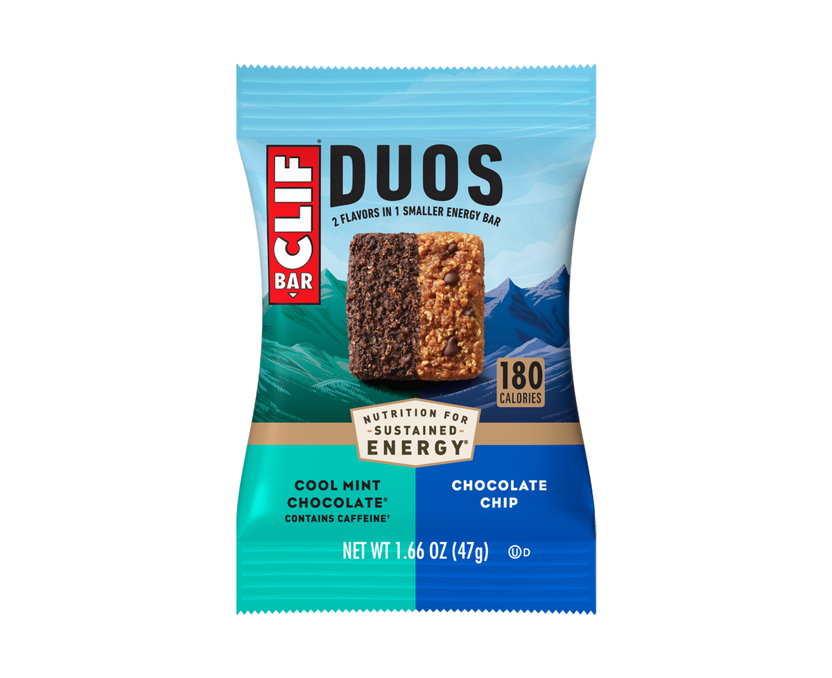 Cool Mint Chocolate + Chocolate Chip CLIF BAR® Duos Clif Bar