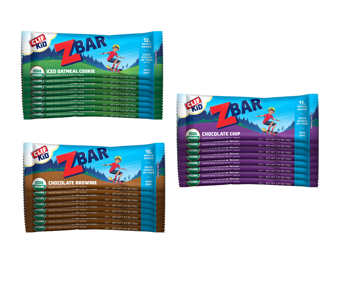 Zbar Variety Pack 24 Bars CLIF Kid Clif Bar zbar-variety-pack-24-bars-clif-kid-clif-bar