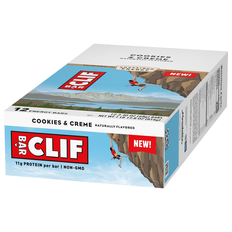 Cookies & Creme Flavor | CLIF BARÂ® Energy Bar – Clif Bar