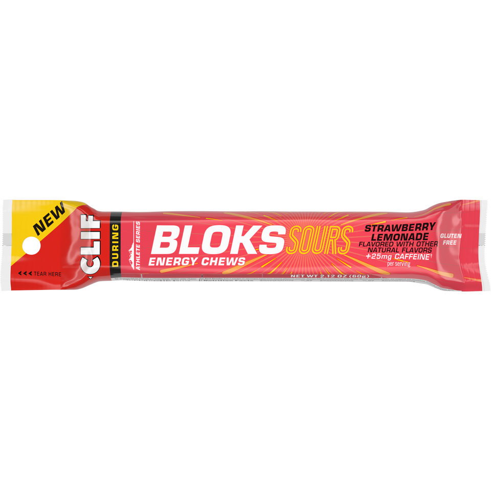 Sour Strawberry Lemonade Flavor | CLIF BLOKS® Energy Chews – Clif Bar