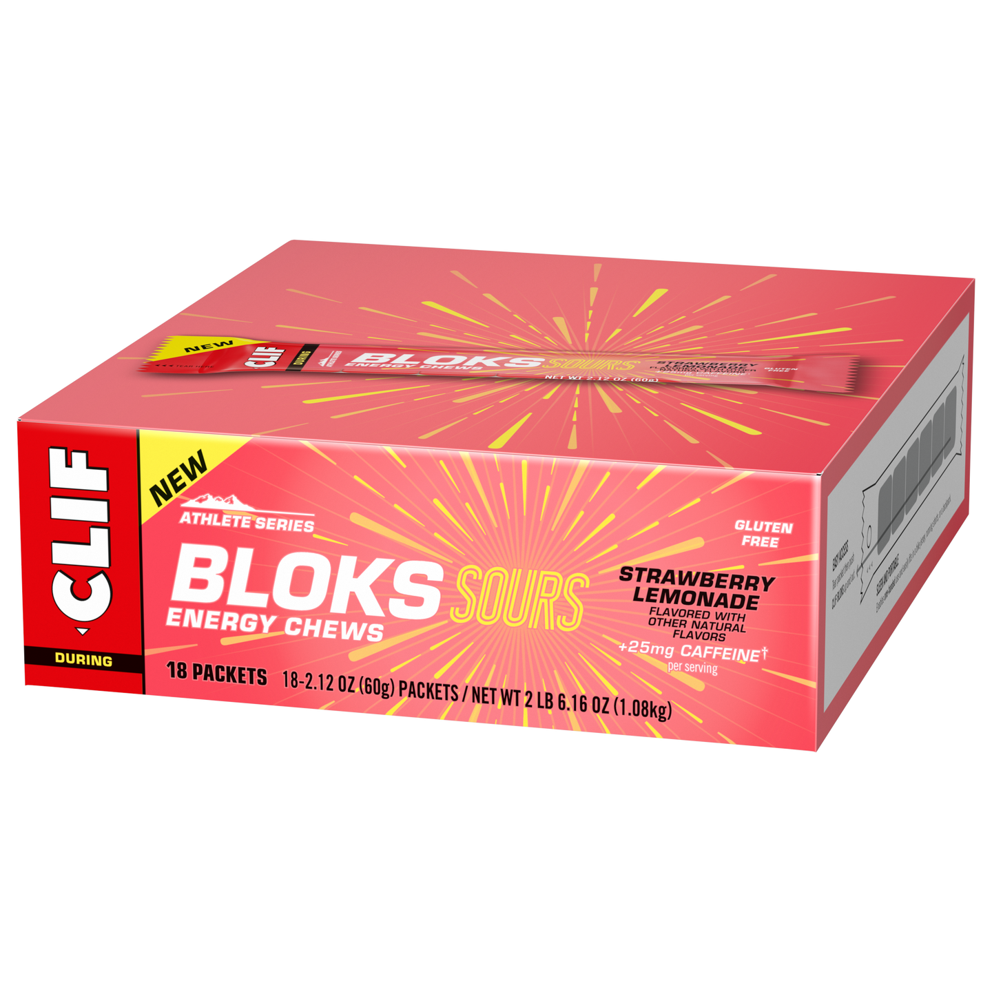 Sour Strawberry Lemonade Flavor | CLIF BLOKS® Energy Chews – Clif Bar