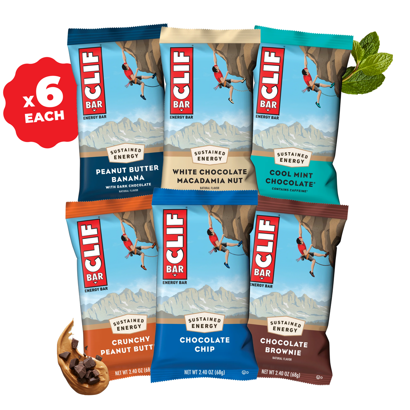 CLIF BAR® Bulk Variety Pack, 36 Bars Clif Bar