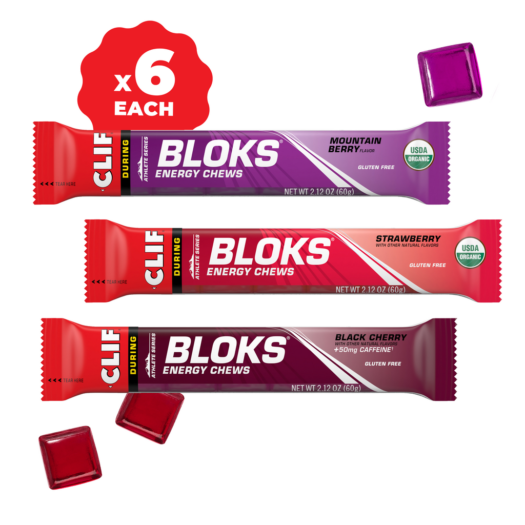 CLIF BLOKS® Energy Chews Variety Pack, 18 Packets Clif Bar