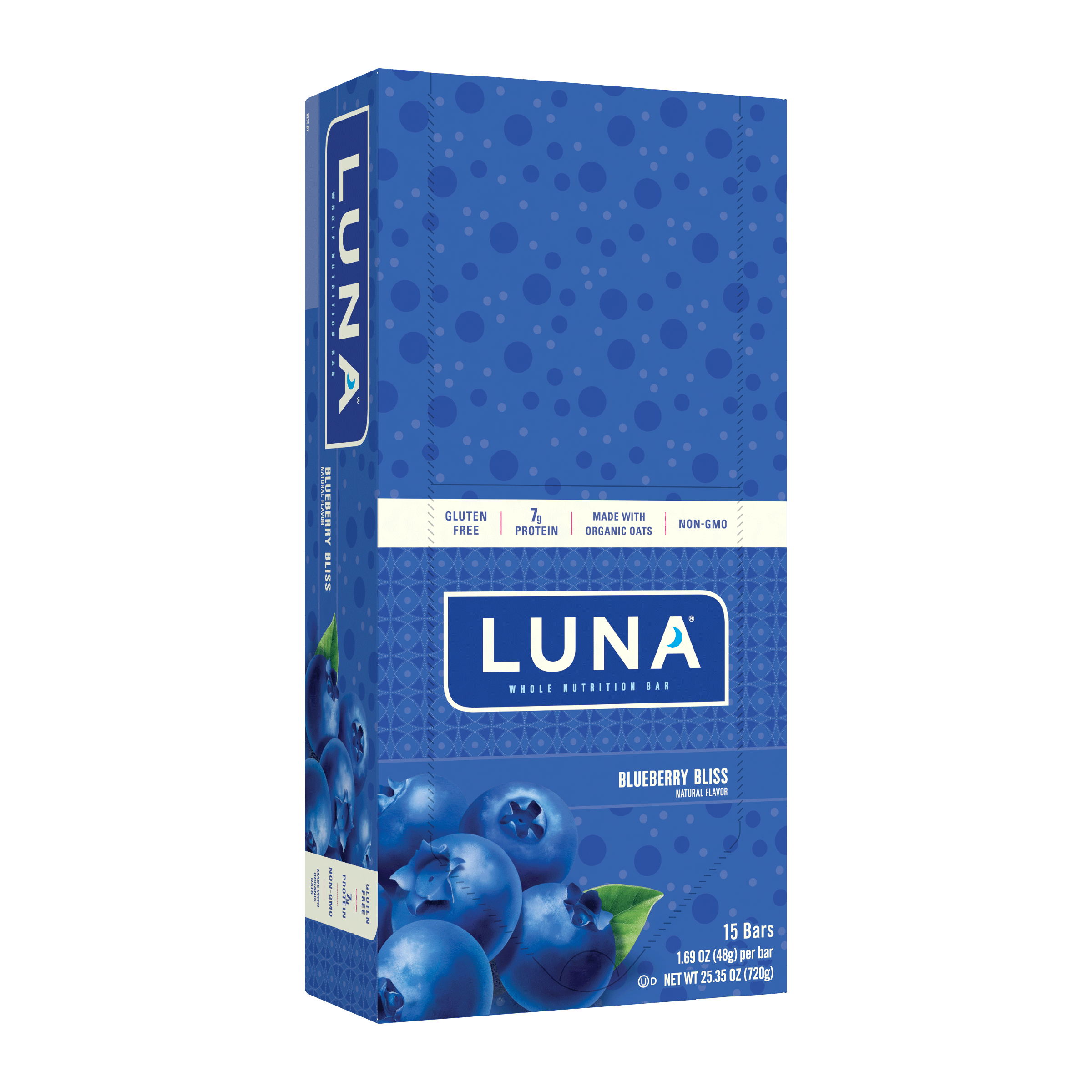 Luna Luna Mash Ups Lemon Zest + Blueberry Gluten Free Non Gmo 7 9g