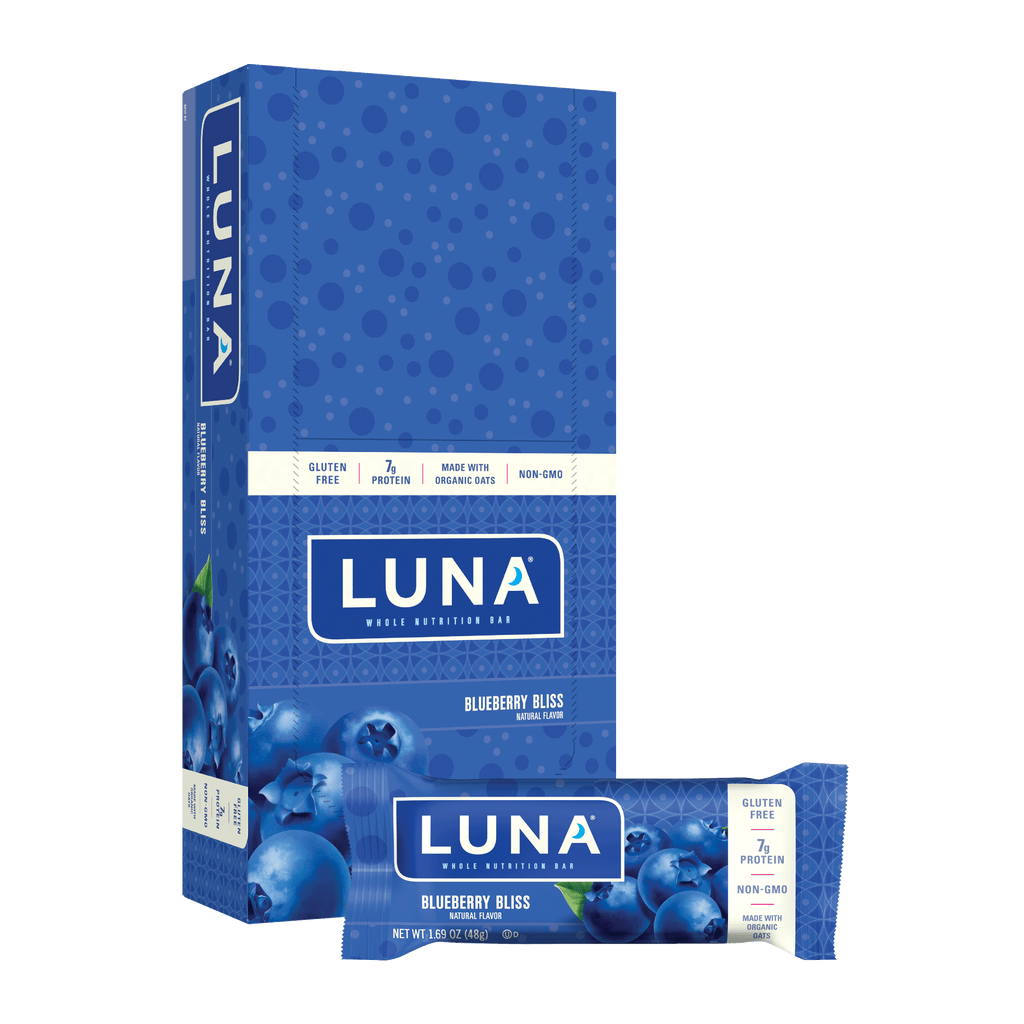 Blueberry Bliss Flavor | Shop Gluten Free | LUNA® Bar – Clif Bar