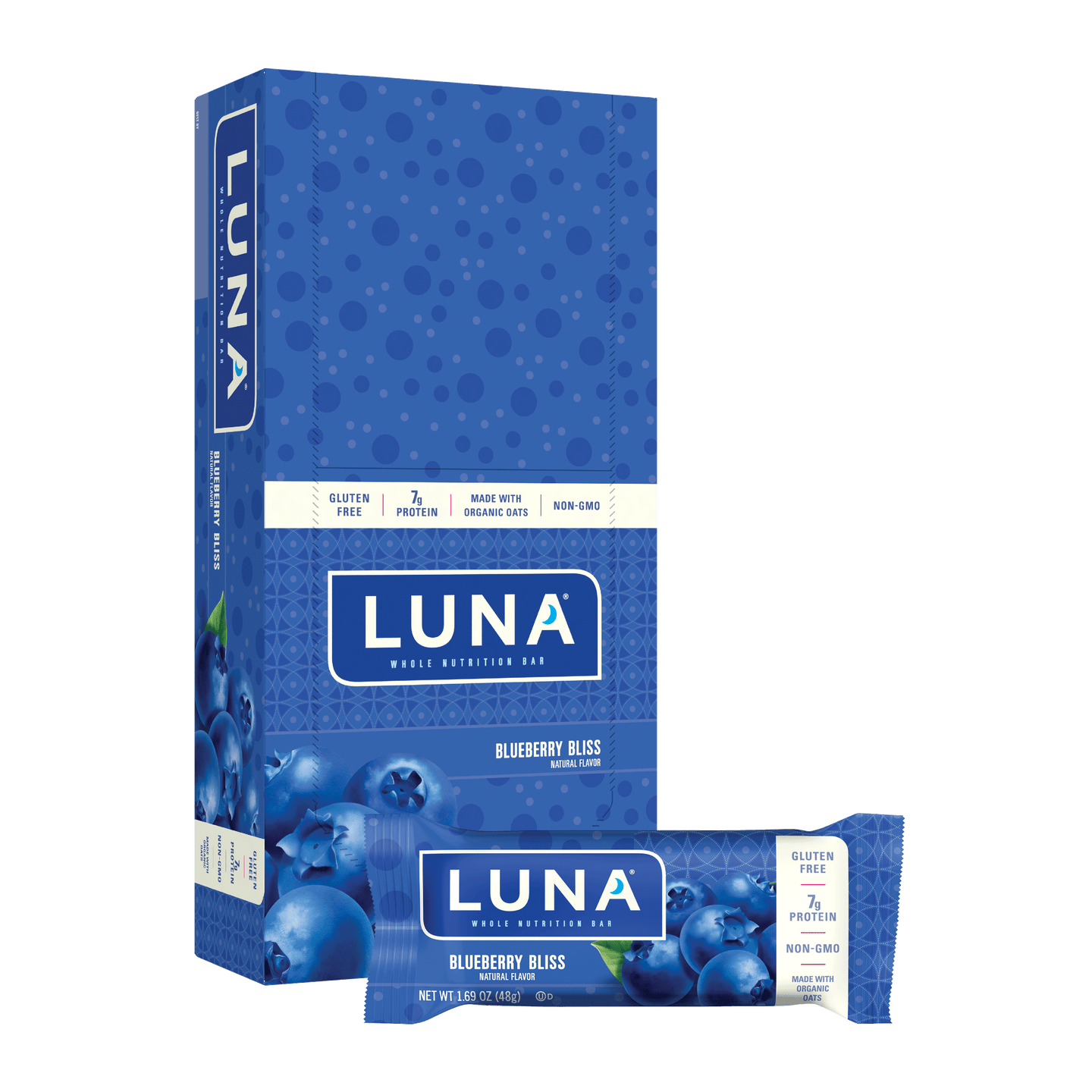 Blueberry Bliss Flavor Shop Gluten Free LUNA® Bar Clif Bar