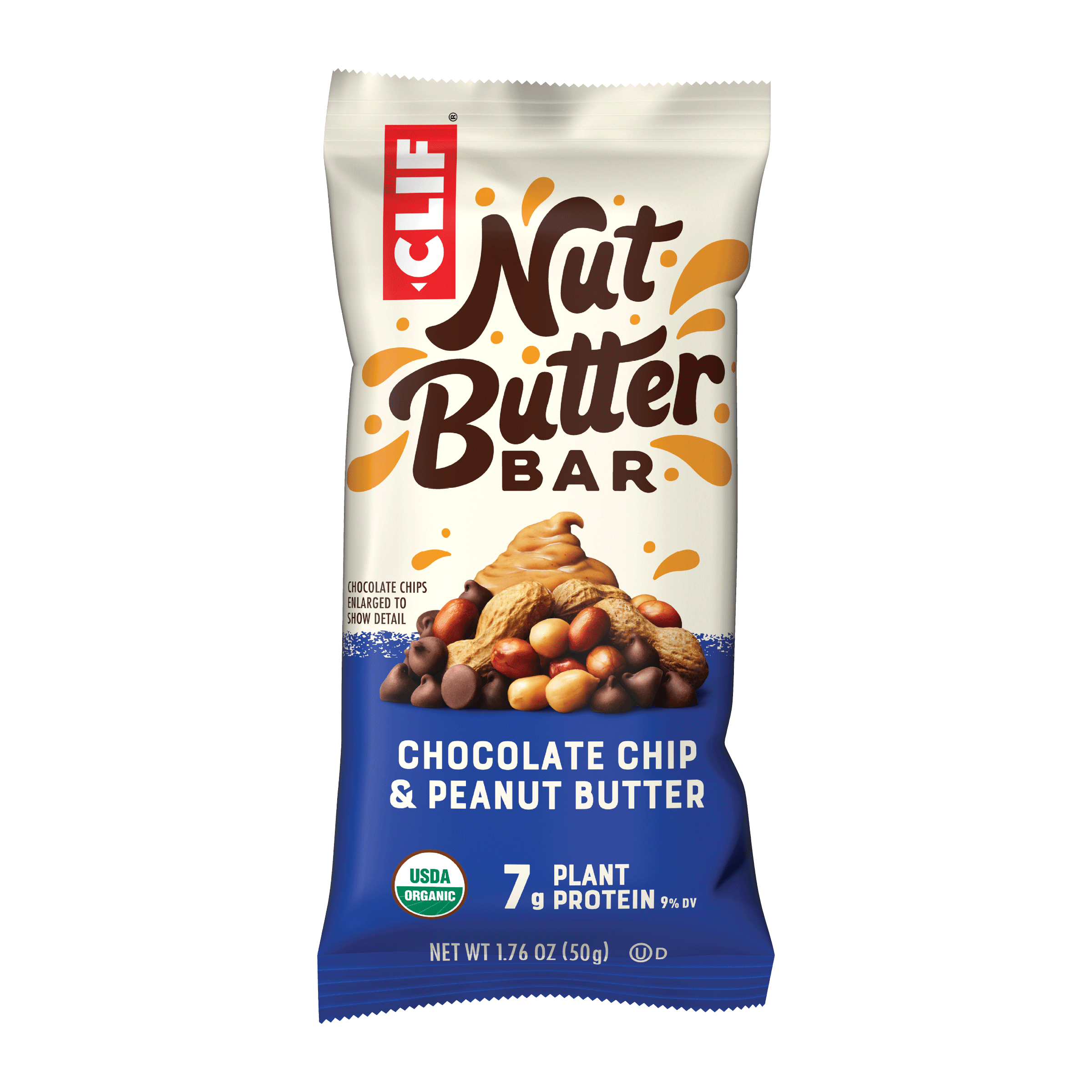 Nut Butter Bar Chocolate Chip & Peanut Butter