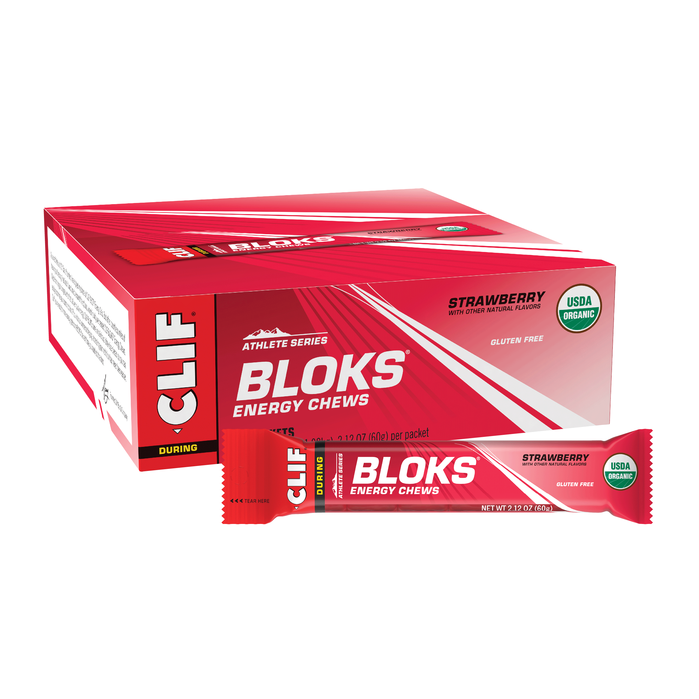 Strawberry Flavor CLIF BLOKS® Energy Chews Clif Bar