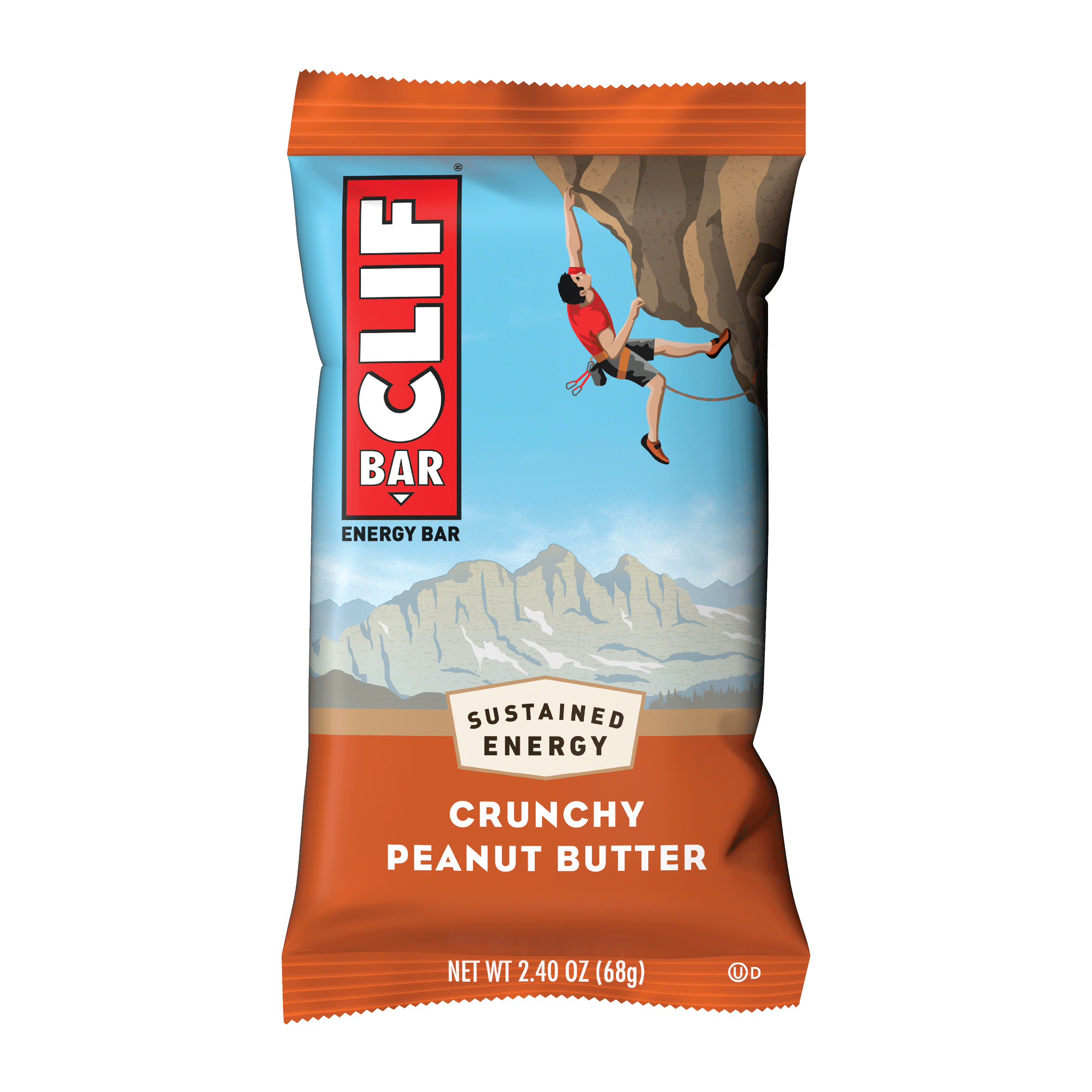 CLIF BAR（クリフバー） Energy Bar - Crunchy Peanut Butter