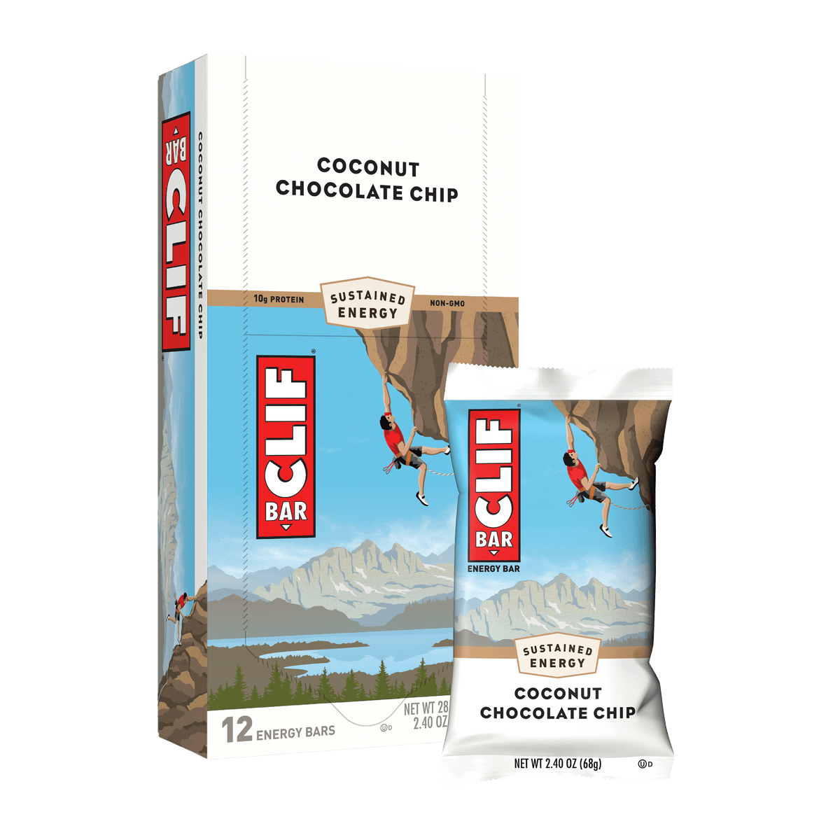 Coconut Chocolate Chip CLIF BAR® Energy Bar Clif Bar