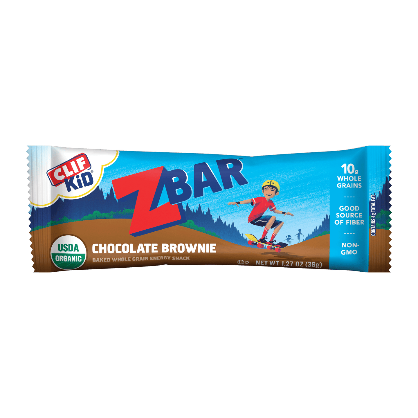 Chocolate Brownie CLIF Kid Zbar® Baked Energy Snacks Clif Bar