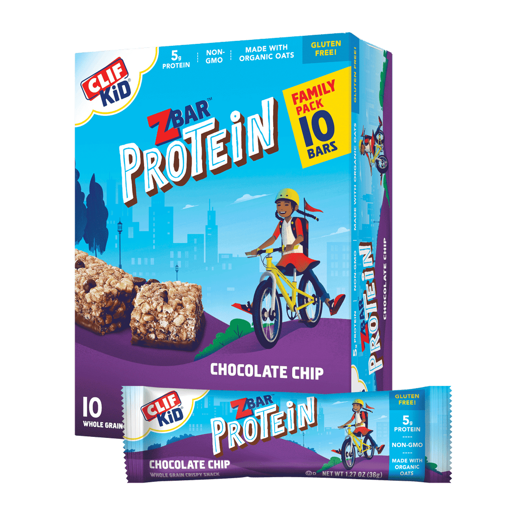 Chocolate Chip Protein CLIF Kid Zbar® Protein Bar Clif Bar