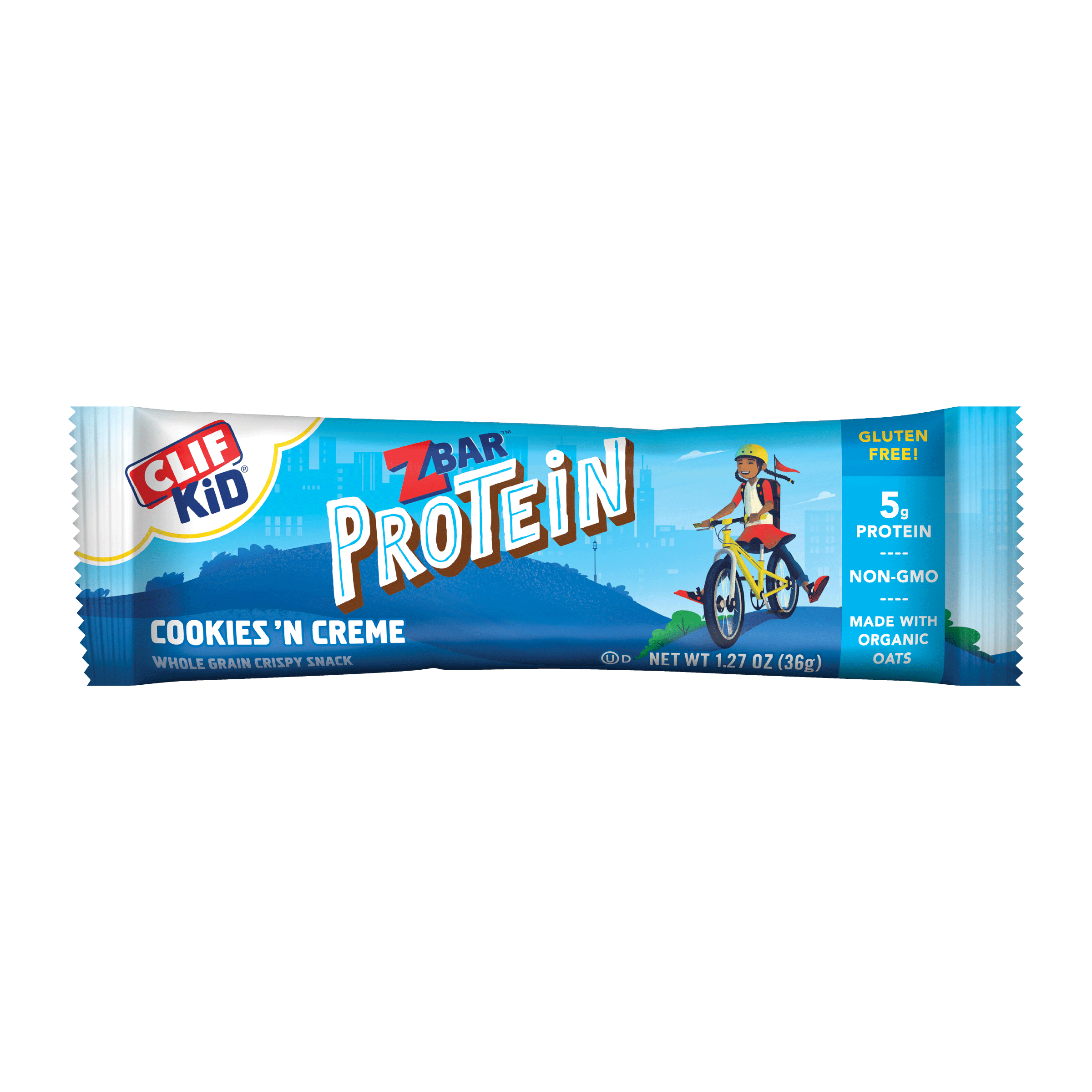Cookies 'n Creme Protein  CLIF Kid Zbar® Protein Bar – Clif Bar