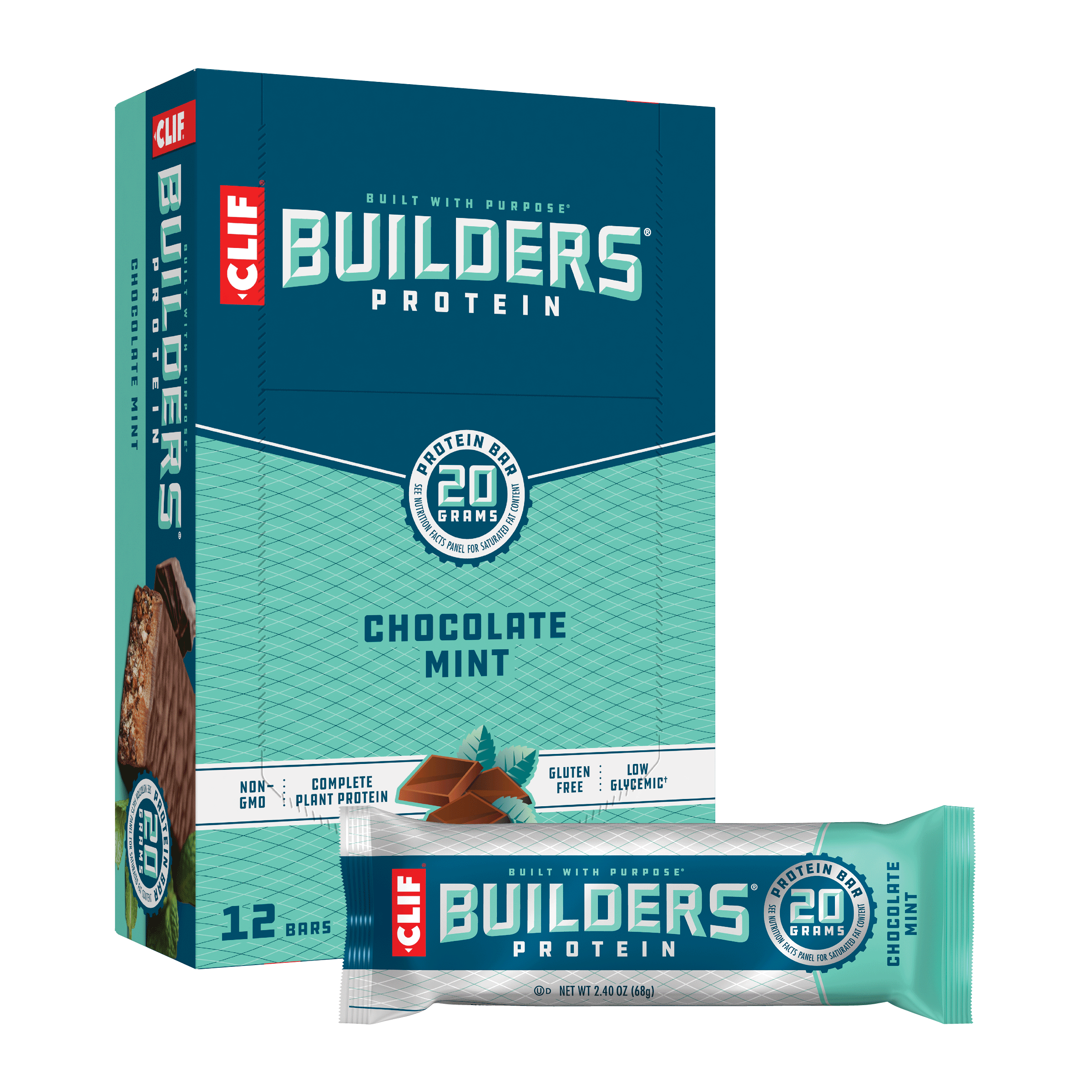 Chocolate Mint Protein Bar CLIF Builders® Clif Bar