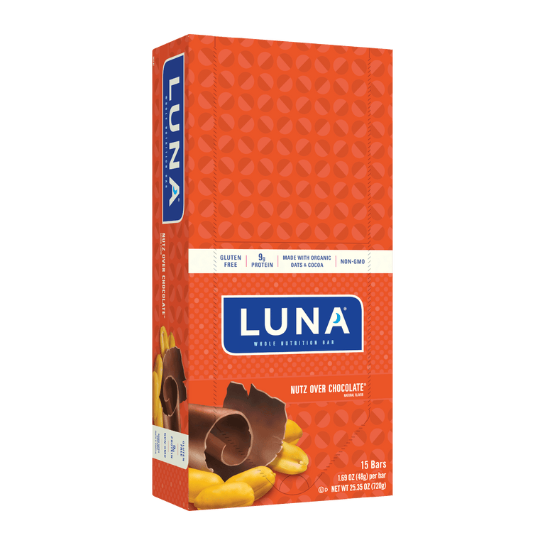 Nutz Over Chocolate® Flavor Shop Gluten Free LUNA® Bar Clif Bar