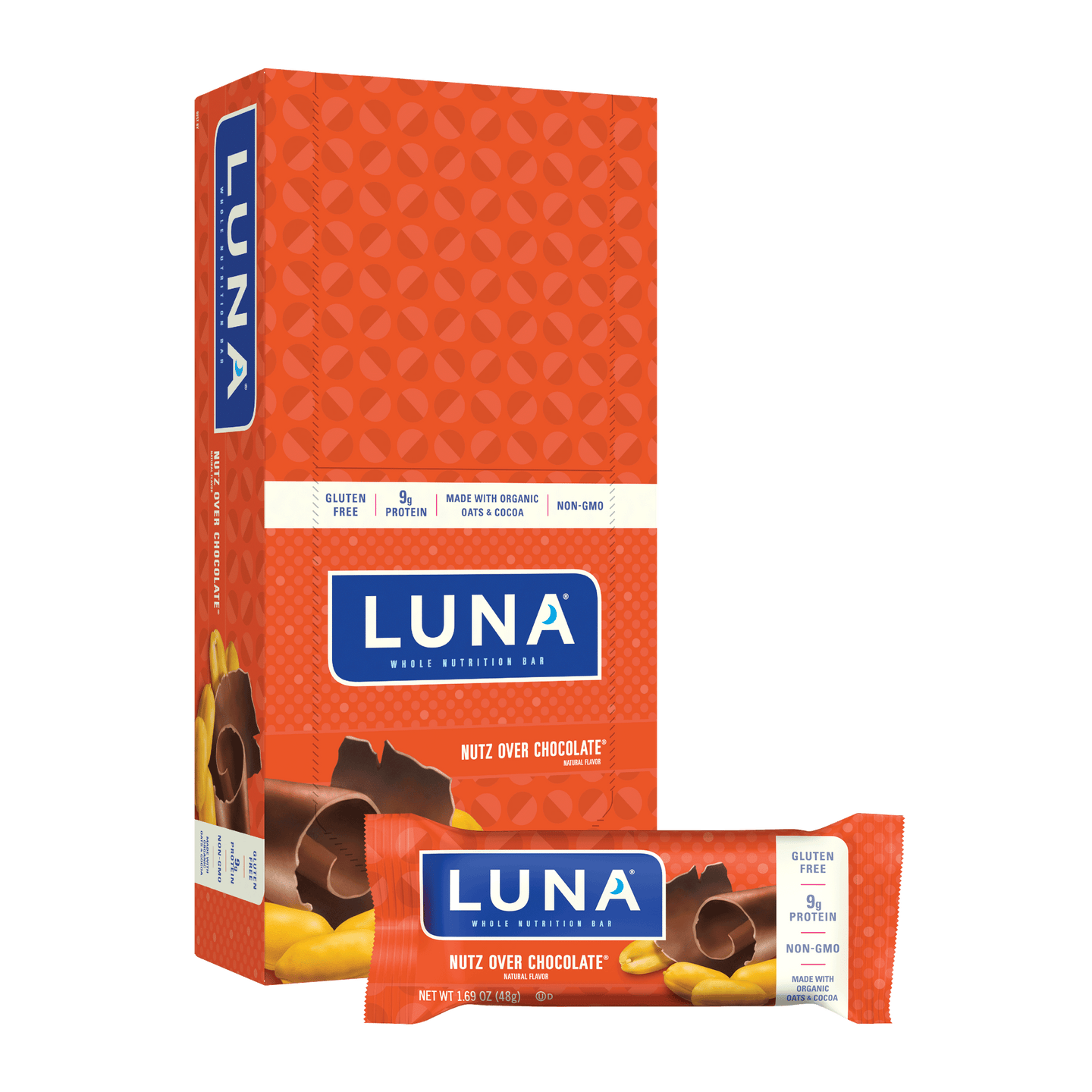 Nutz Over Chocolate® Flavor Shop Gluten Free LUNA® Bar Clif Bar