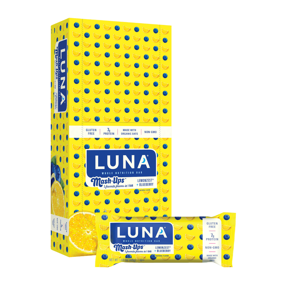 MashUps™ LemonZest® + Blueberry Shop Gluten Free LUNA® Bar Clif Bar