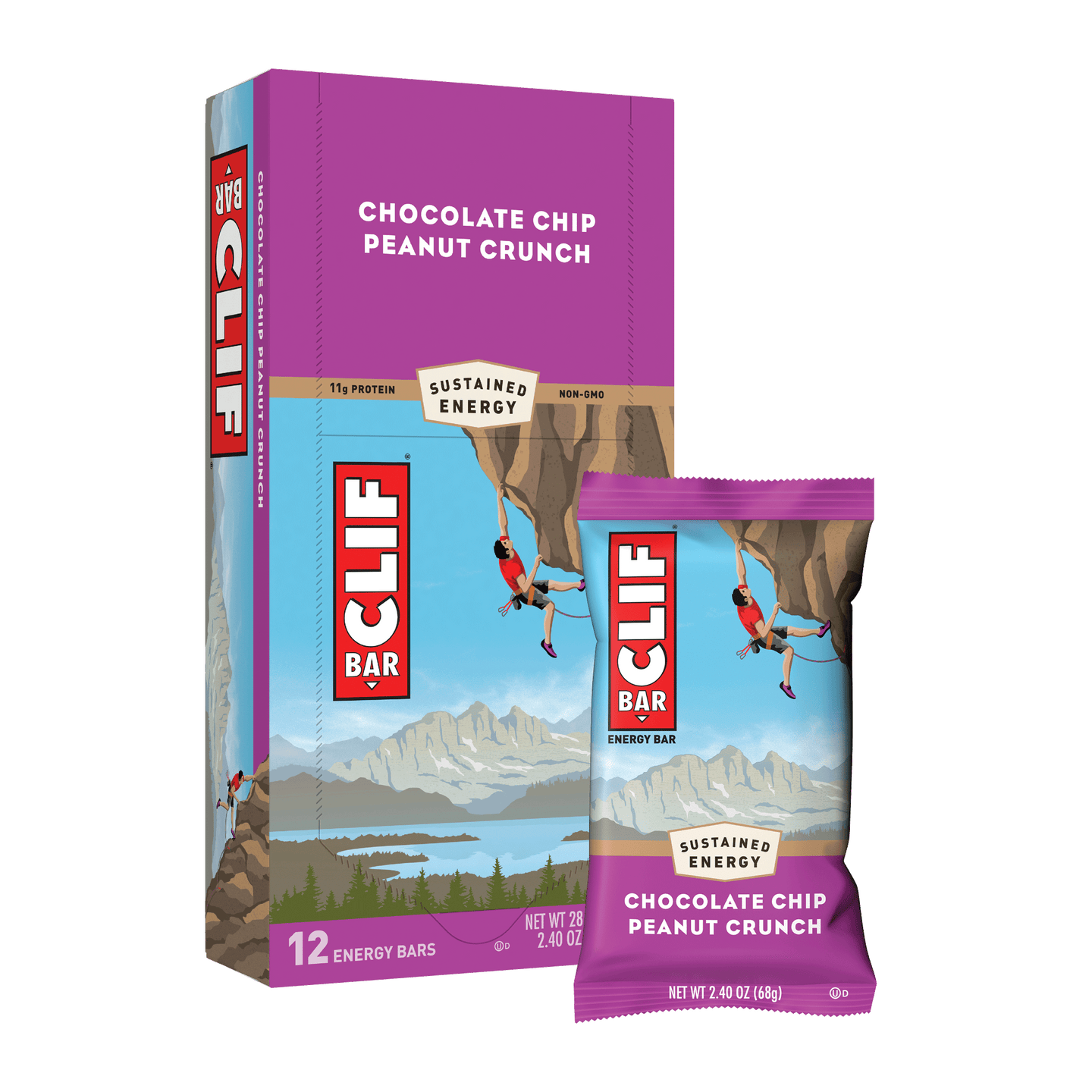Chocolate Chip Peanut Crunch CLIF BAR® Energy Bar Clif Bar