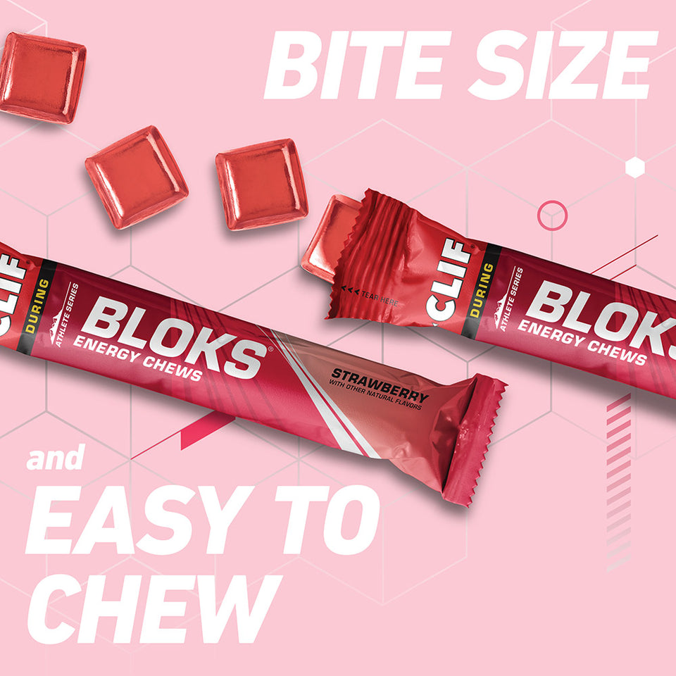 Strawberry Flavor CLIF BLOKS® Energy Chews Clif Bar