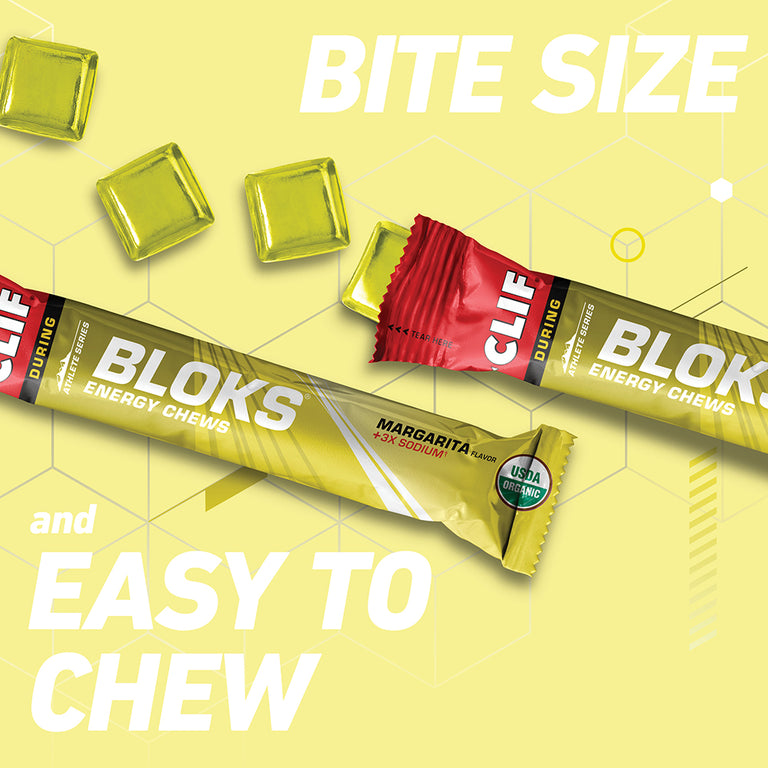 Margarita Flavor with 3X Sodium CLIF BLOKS® Energy Chews Clif Bar