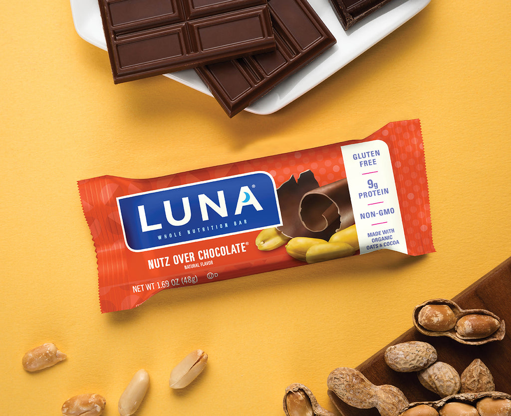Nutz Over Chocolate® Flavor Shop Gluten Free LUNA® Bar Clif Bar