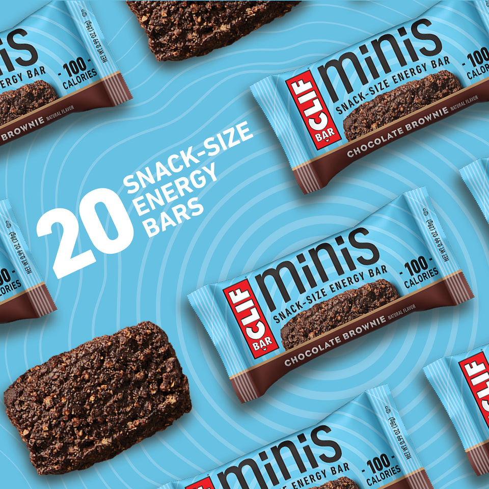 Chocolate Brownie Flavor Minis CLIF BAR® Energy Bar Clif Bar